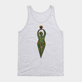 Gaia Earth Goddess Tank Top